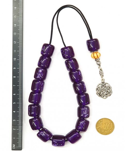 Worry Beads Artificial Resin KOM13043