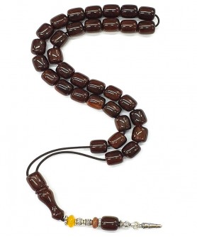 Worry Beads Mastic Bakelite 33 beads KOM12942