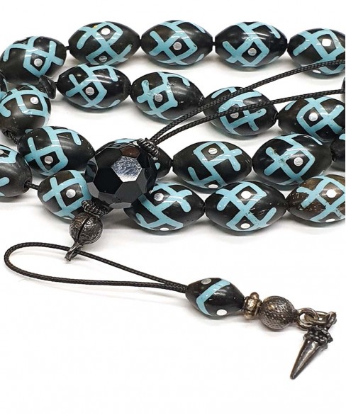 Κομπολόι από Έβενο KOM12786