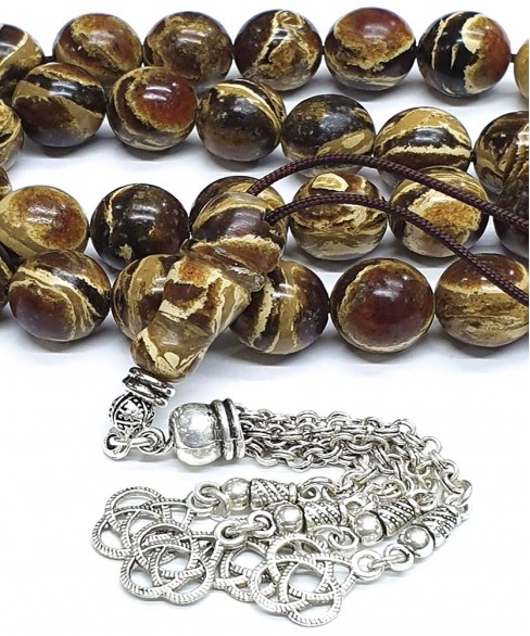 Κομπολόι 33άρι από Κεχριμπάρι Ινδονησίας KOM12773