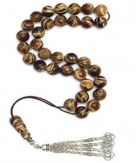 Κομπολόι 33άρι από Κεχριμπάρι Ινδονησίας KOM12773