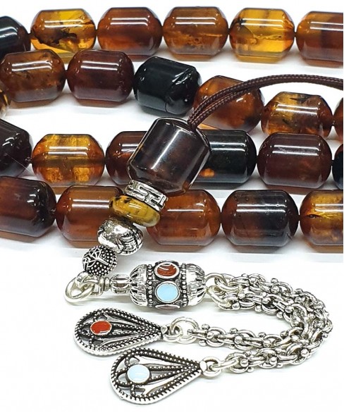 Κομπολόι 33άρι από Κεχριμπάρι KOM12774