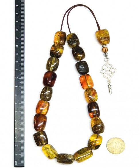 Κομπολόι από Κεχριμπάρι KOM12775