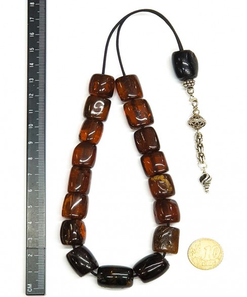 Κομπολόι από Κεχριμπάρι KOM12777