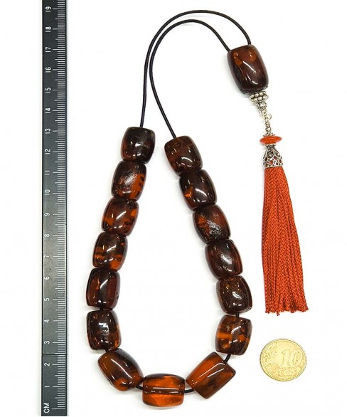 Κομπολόι από Κεχριμπάρι KOM12765