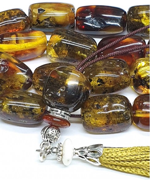 Κομπολόι από Κεχριμπάρι KOM12768