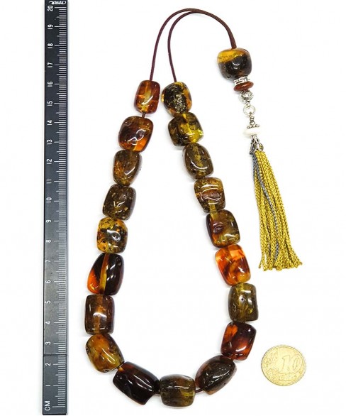 Κομπολόι από Κεχριμπάρι KOM12768