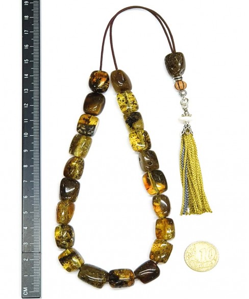 Κομπολόι από Κεχριμπάρι KOM12771