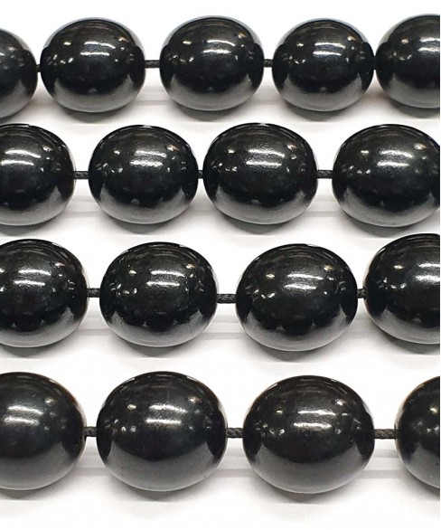 Κομπολόι 33άρι από μαύρο Κεχριμπάρι Ερζερούμ KOM12740