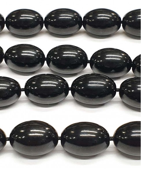 Κομπολόι 33άρι από μαύρο Κεχριμπάρι Ερζερούμ KOM12741