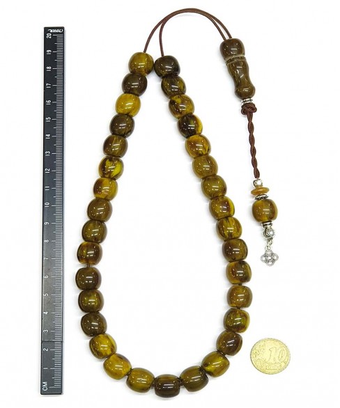 Κομπολόι 33άρι από Τεχνητή Ρητίνη KOM12742