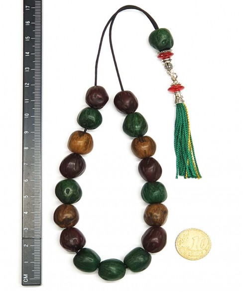 Κομπολόι από Μοσχοκάρυδο KOM12746