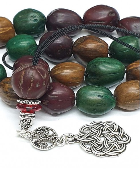 Κομπολόι από Μοσχοκάρυδο KOM12747