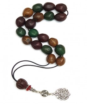 Κομπολόι από Μοσχοκάρυδο KOM12747