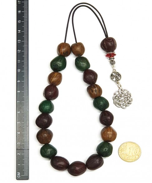 Κομπολόι από Μοσχοκάρυδο KOM12747