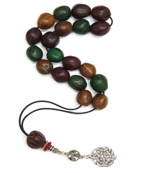 Κομπολόι από Μοσχοκάρυδο KOM12747