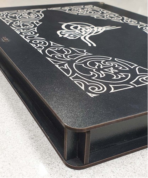 Χειροποίητο ξύλινο κουτί για συλλογές κομπολογιών KOYT10020