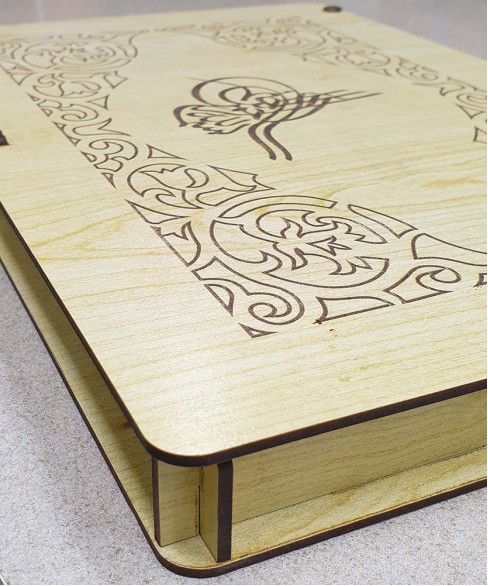 Χειροποίητο ξύλινο κουτί για συλλογές κομπολογιών KOYT10021