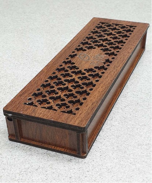 Χειροποίητο ξύλινο κουτί για συλλογές κομπολογιών KOYT10023