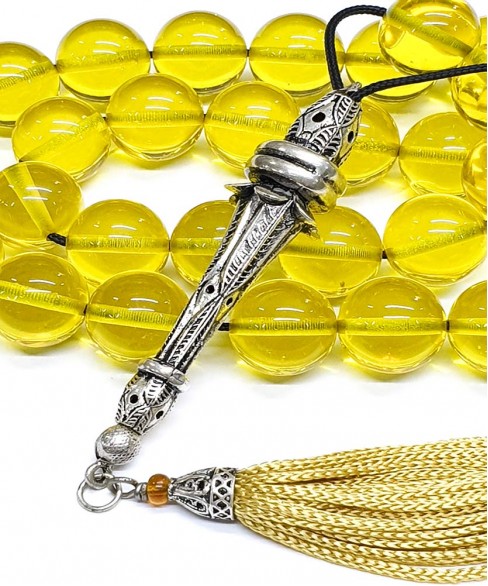 Κομπολόι 33άρι από Κεχριμπάρι KOM12699