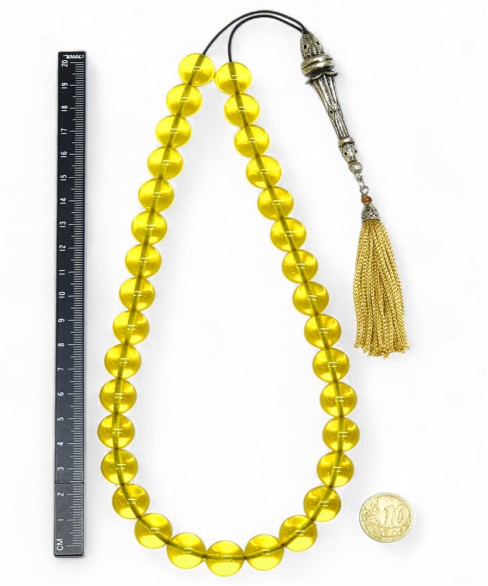 Κομπολόι 33άρι από Κεχριμπάρι KOM12699