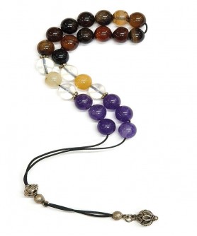 Κομπολόι από Ορυκτή Πέτρα KOM12647