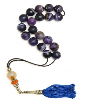 Κομπολόι από Ορυκτή Πέτρα KOM12650