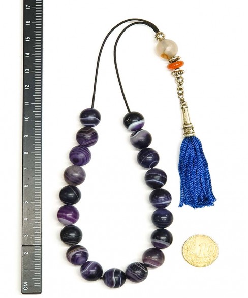 Κομπολόι από Ορυκτή Πέτρα KOM12650