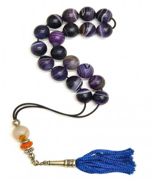 Κομπολόι από Ορυκτή Πέτρα KOM12650