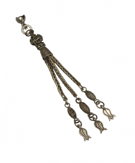 Μεταλλική φούντα για κομπολόι AKS10410