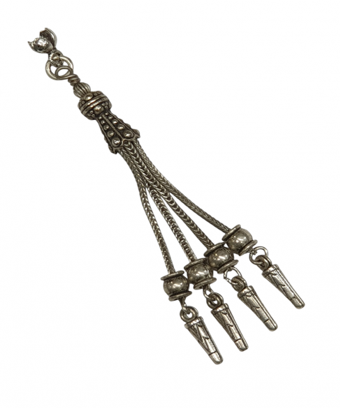 Μεταλλική φούντα για κομπολόι AKS10414