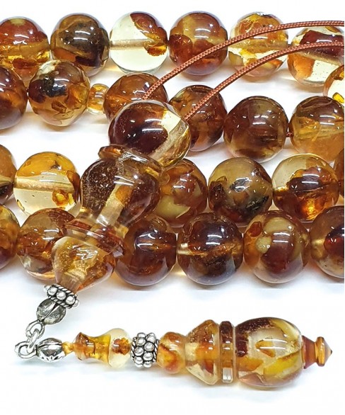 Κομπολόι 33άρι από Κεχριμπάρι Μωσαϊκό KOM12632