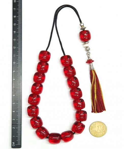 Worry Beads Artificial Resin KOM12607