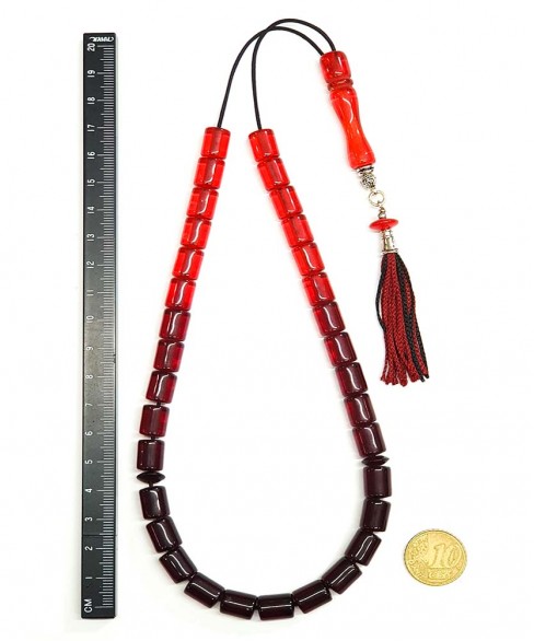 Worry Beads Artificial Resin 33 beads KOM12591