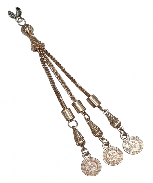 Μεταλλική φούντα για κομπολόι AKS10400