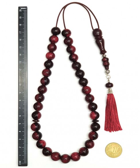 Worry Beads Mastic Faturan 33 beads KOM12524
