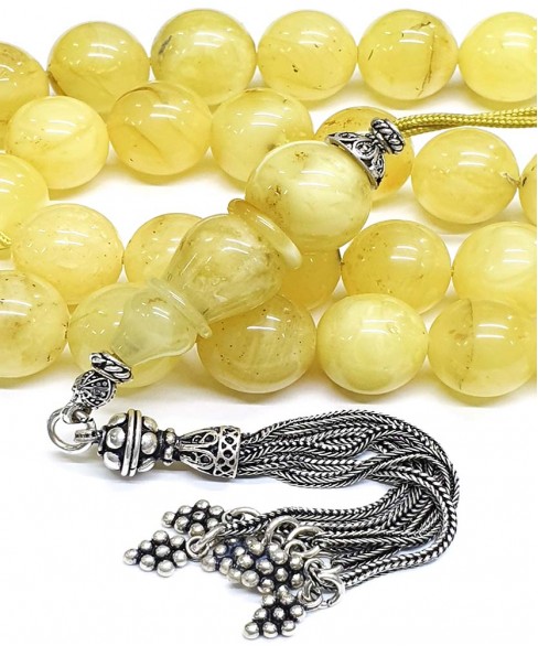 Κομπολόι 33άρι από Κεχριμπάρι KOM12472