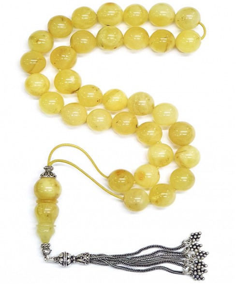 Κομπολόι 33άρι από Κεχριμπάρι KOM12472