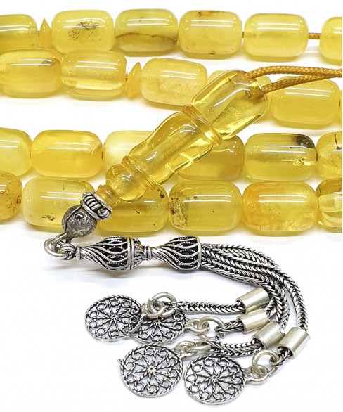 Κομπολόι 33άρι από Κεχριμπάρι KOM12473