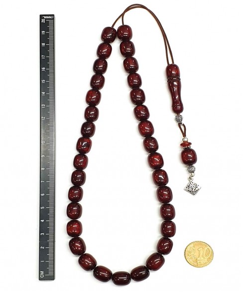 Κομπολόι 33άρι από Τεχνητή Ρητίνη KOM12423