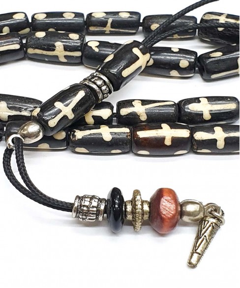 Κομπολόι από Κόκκαλο Καμήλας KOM12406