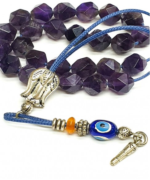 Κομπολόι από Αμέθυστο KOM12375