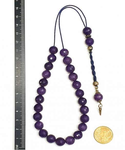 Κομπολόι από Αμέθυστο KOM12376