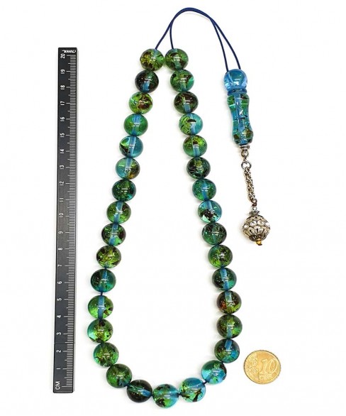 Κομπολόι 33άρι από Τεχνητή Ρητίνη KOM12370