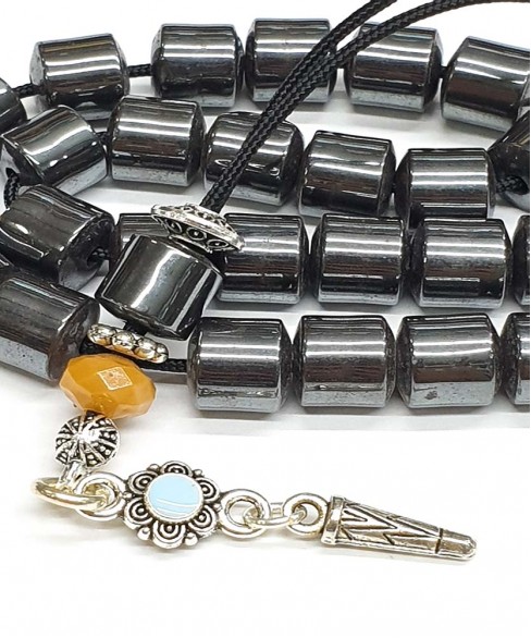 Κομπολόι από Αιματίτη KOM12359