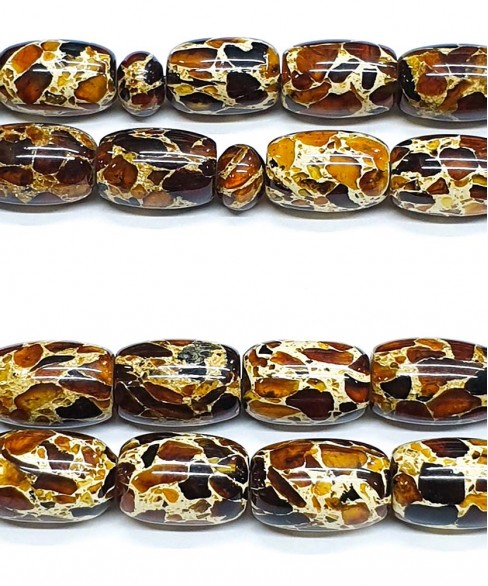 Κομπολόι 33άρι από Κεχριμπάρι Μωσαϊκό KOM12354