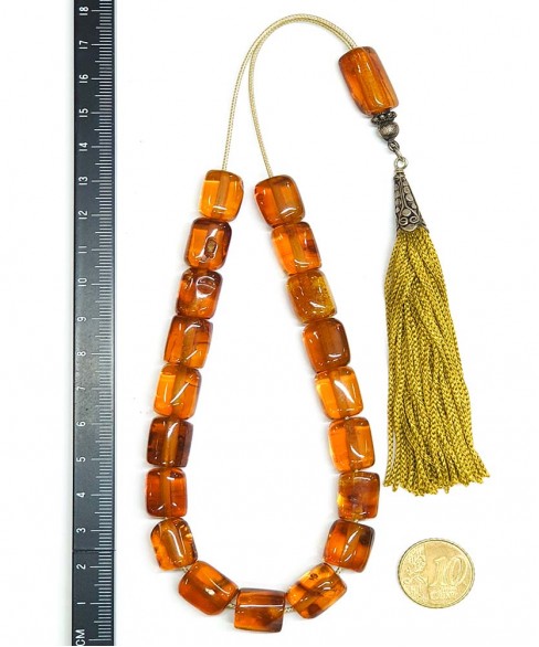 Κομπολόι από Κεχριμπάρι KOM12351