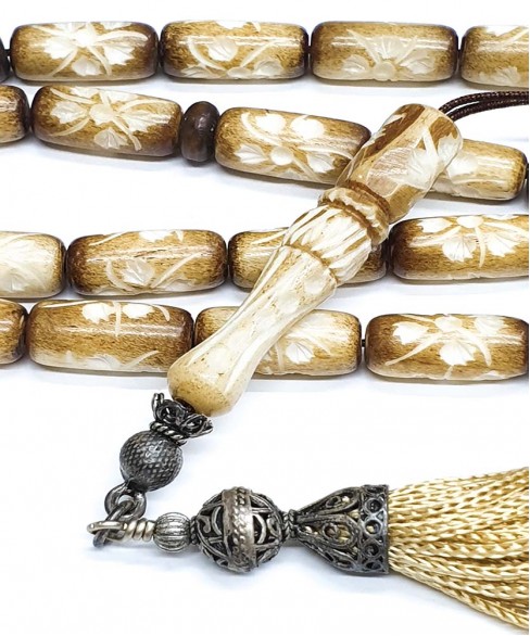 Κομπολόι 33άρι από Κόκκαλο Καμήλας KOM12334