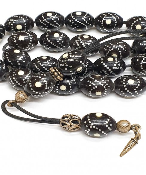 Κομπολόι από Έβενο KOM12337