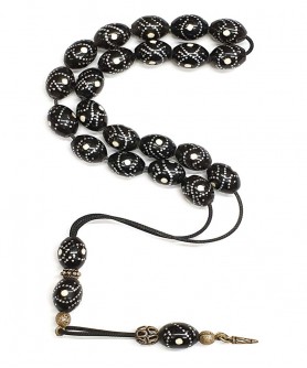 Κομπολόι από Έβενο KOM12337